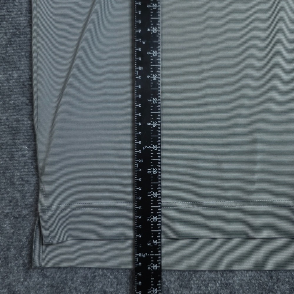 FootJoy FJ Golf Polo Shirt Mens XL Gray Striped Short‎ Sleeve Performance Tech - Picture 9 of 9